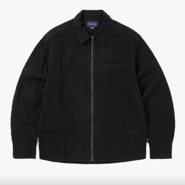 디스이즈네버댓 Damaged Denim Shirt 