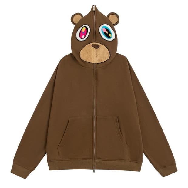 kanye Dropout Bear 후드티