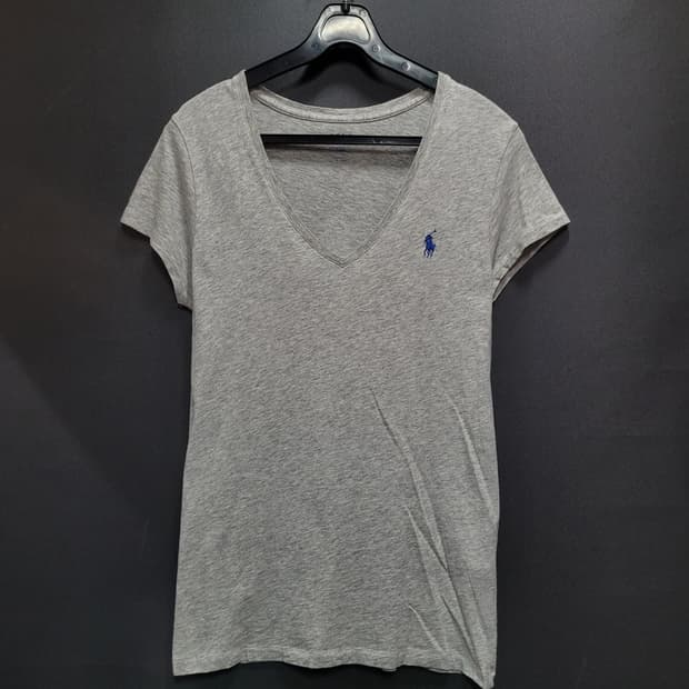Ralph Lauren 랄프로렌 자수로고 브이넥 셔츠