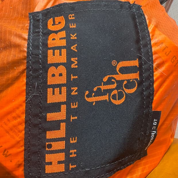 힐레베르그 패치 콜라보 나마츠 텐트 팝니다