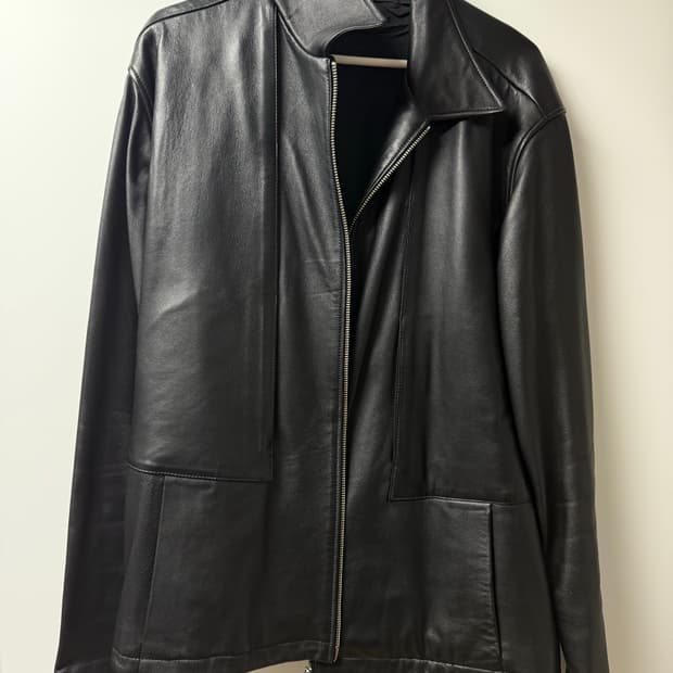 youth 램스킨 가죽 자켓