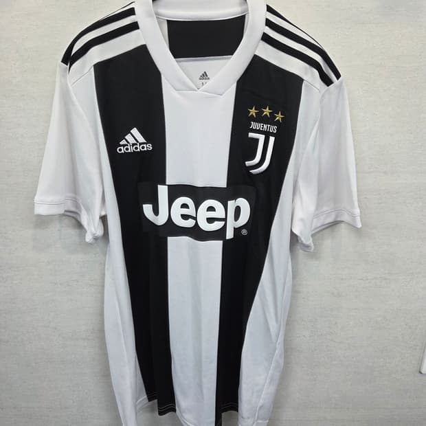 아디다스 유벤투스 18 19 호날두 마킹 져지반팔 m