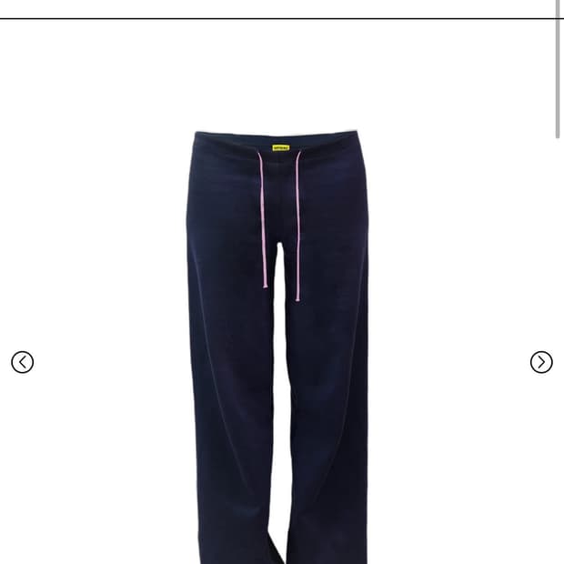 카포시카 Practice Low Pants in Navy