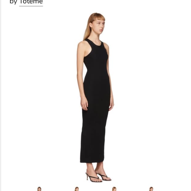 토템 toteme espera tank dress 롱 원피스