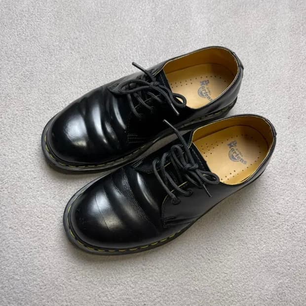 [39] 닥터마틴 1461 3홀 스무스 블랙 250~255