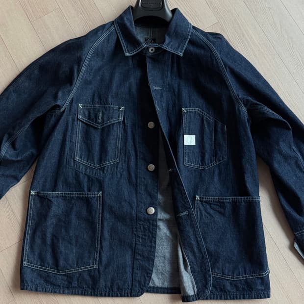 포스트오버올즈 데님 워크 자켓 L
