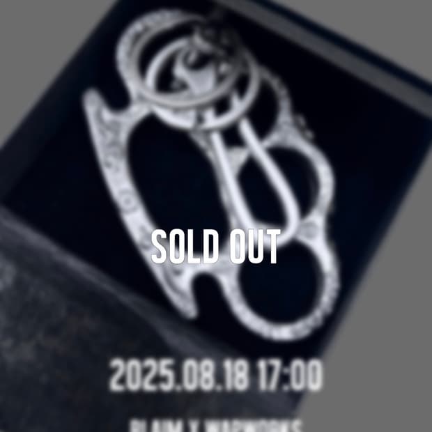 wapworks w098 너클 키링 새상품