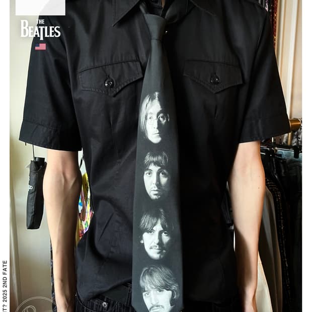 1997年 Ralph Marlin X A Beatles Neck-tie