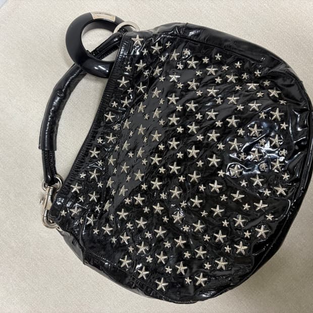 지미추 스타 스터드 토트백 가방