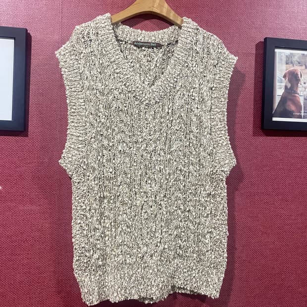 앤더슨벨 니트 베스트S