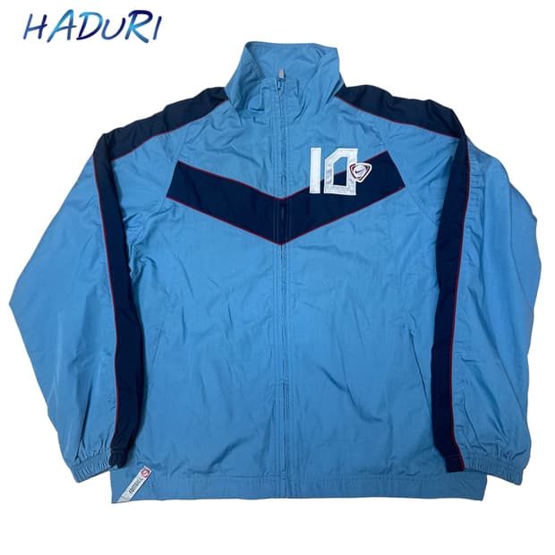 나이키 00s 스카이블루 풋볼바람막이 M