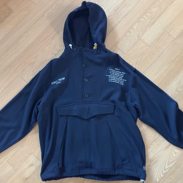 디스이즈네버댓 thisisneverthat 코너 리미티드 후드 아노락 L