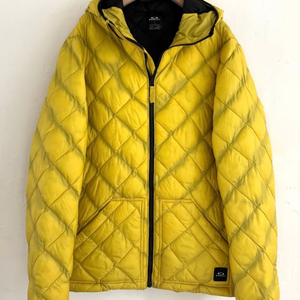 Oakley 오클리 chambers 옐로우 경량 후드 자켓
