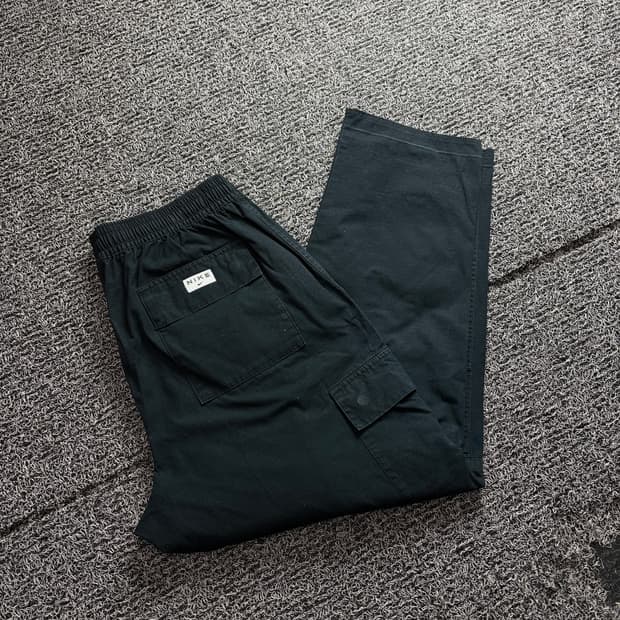 나이키 스몰로고 밴딩 립스탑 카고 팬츠 3361