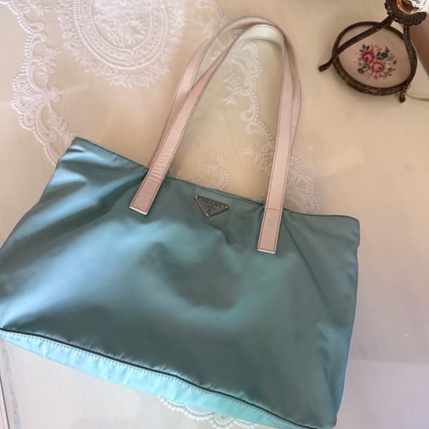 2010s prada nylon bag