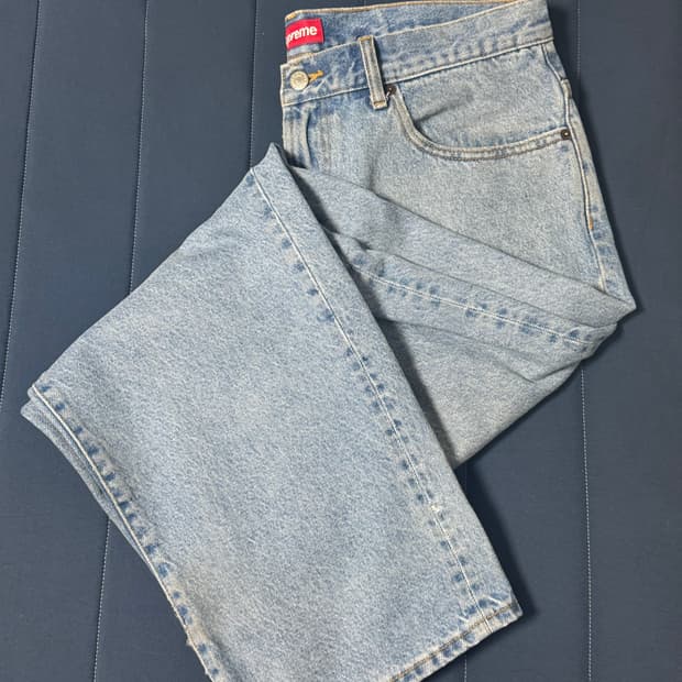 슈프림 청바지