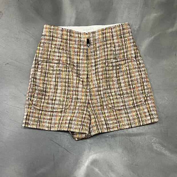  산드로 트위드 숏팬츠 y16380