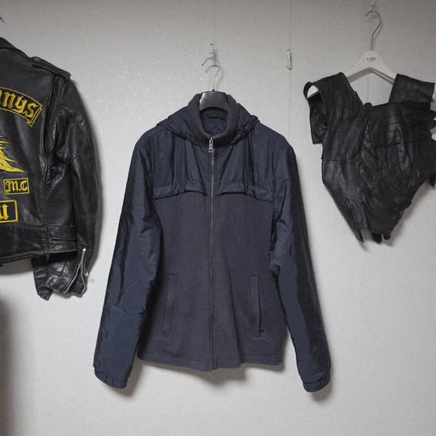 Prada sports 2015 navy hood nylon jacket