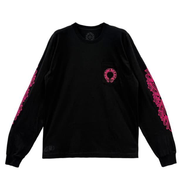 크롬하츠 롱슬리브 검핑 새제품팝니다