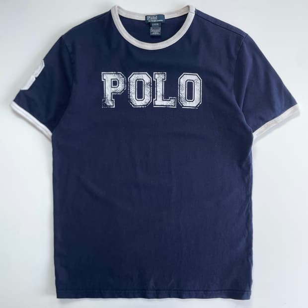 Polo  폴로 랄프로렌 로고 반팔 링거티