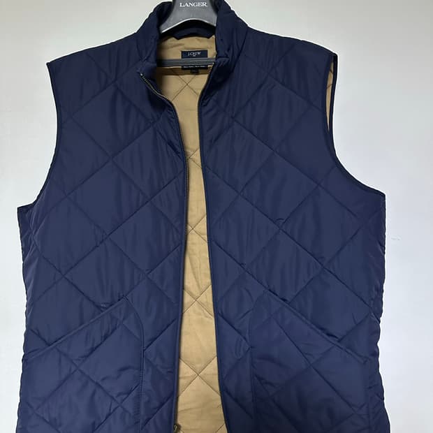 J.CREW 남성 퀼팅 베스트 L 사이즈
