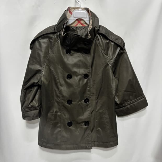 아동 더블 브레스티드 자켓