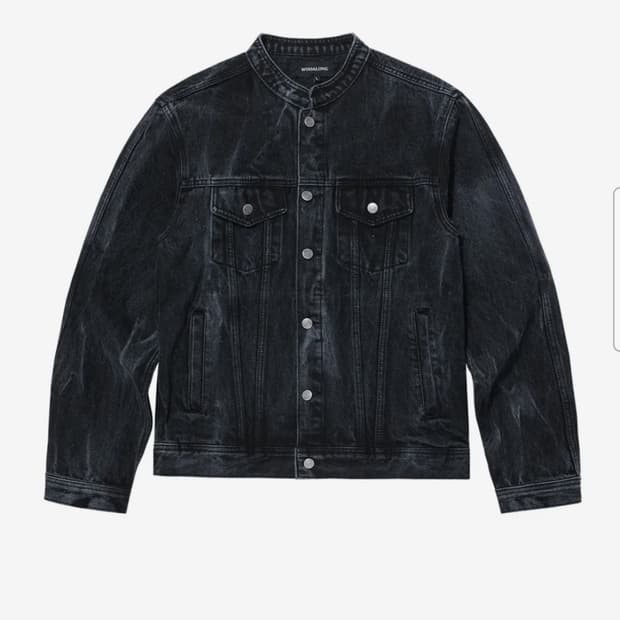 우알롱 데님자켓