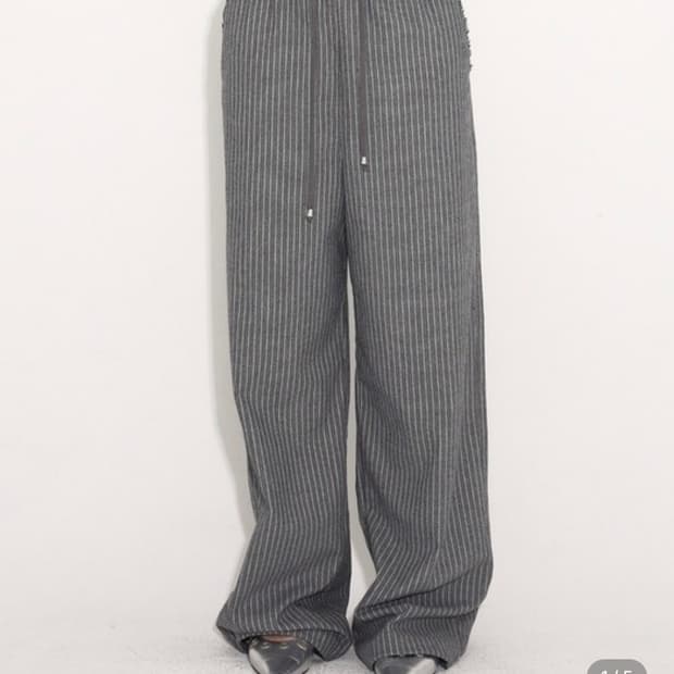 새상품)폴리수엠 final effotless pants 그레이 2