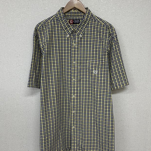 (2XL)CHAPS 시어서커 반팔셔츠-M2301