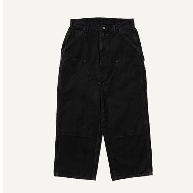 [2] 24aw a.presse 아프레쎄 실크 헴프 더블니 팬츠