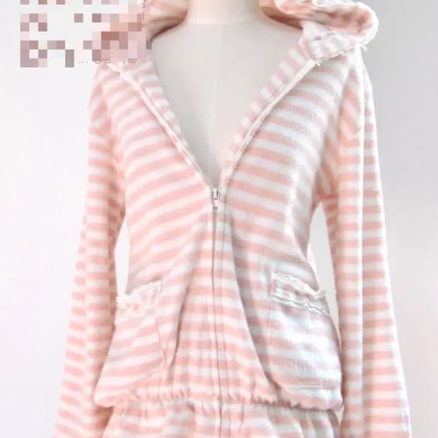 슈가돌 네코미미 프릴 핑크 룸웨어 홈웨어 히메갸루 후드집업