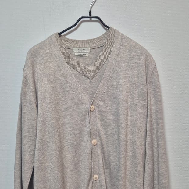 노이어 캐시미어 블랜드 레이어드 가디건[48]