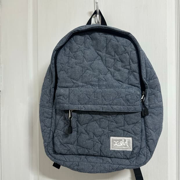 X-girl 별무늬백팩 위시코어