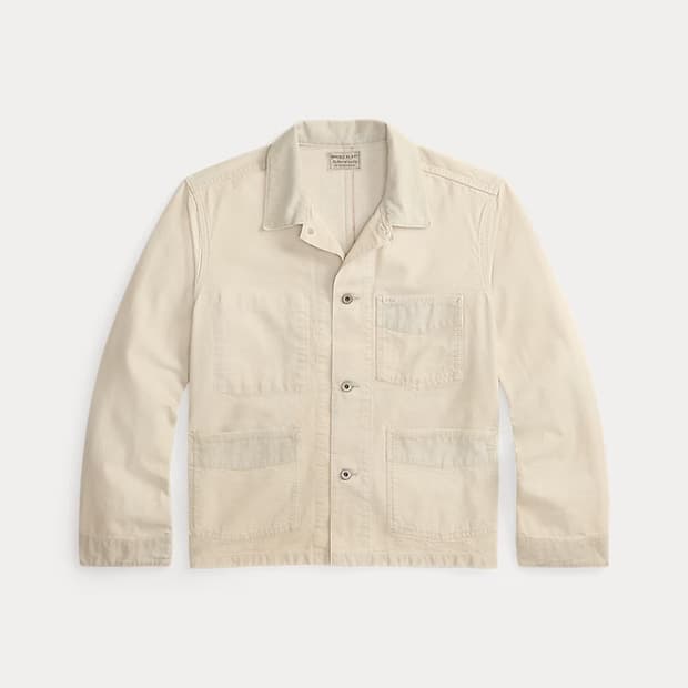 RRL 코듀로이 트림 셀비지 캔버스 재킷