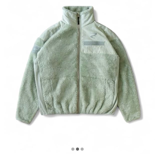 왓츠더유즈 후리스 아이스블루 M