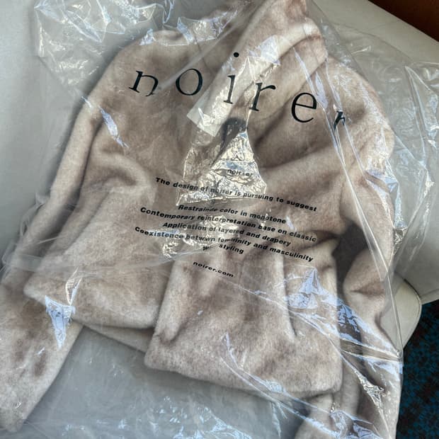 헤어리 투 톤 퍼자켓 노이어 포 우먼 (새상품)