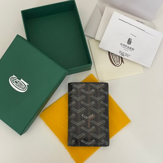 고야드 생피에르 오거나이저 카드지갑 블랙