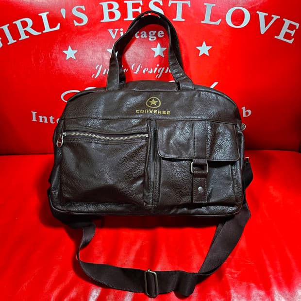 컨버스(Converse) 00's 올드스쿨 브라운 토트 크로스백