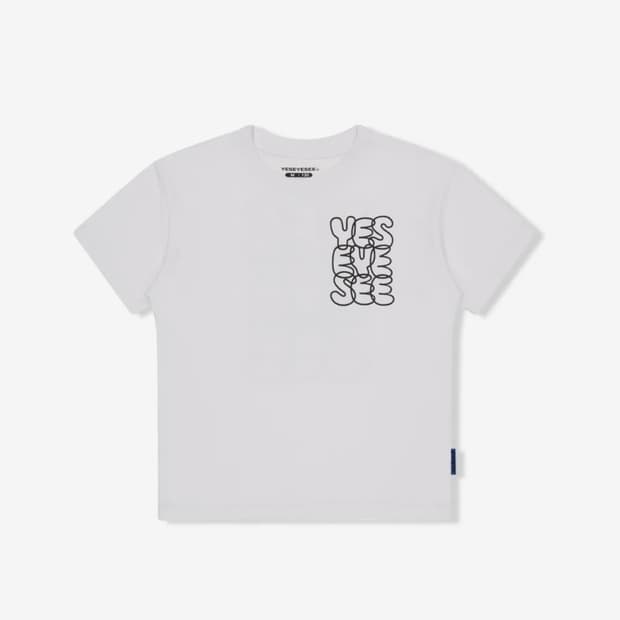 [yeseyesee]C-Logo Kids Tee White