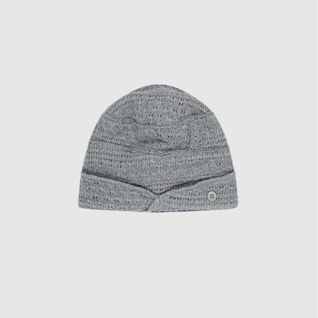 코이세이오 로우 스타 리버시블 비니 그레이