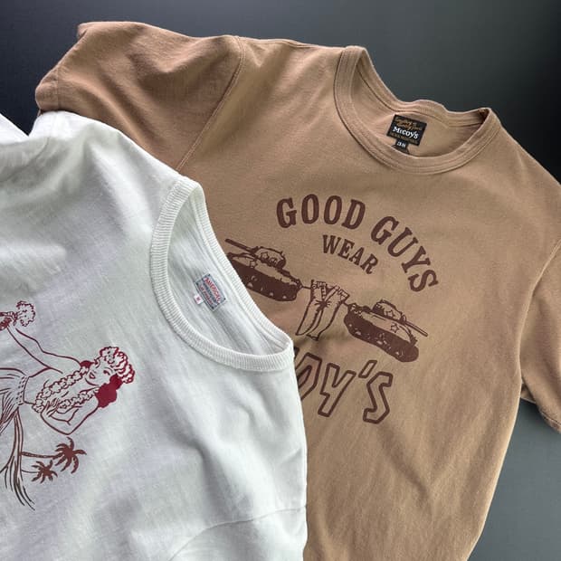 The real mccoy's military tee