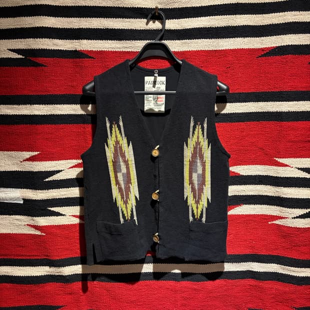 Native american chimayo vest / 치마요 조끼