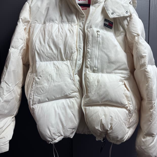 타미힐피거 푸퍼 숏패딩