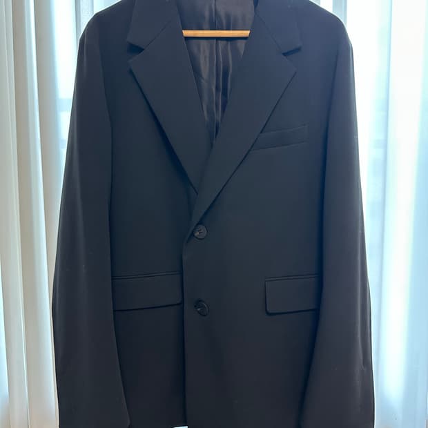 우영미 싱글 턴업 자켓 / 48