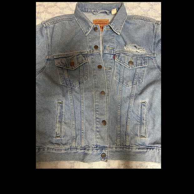 리바이스 청자켓