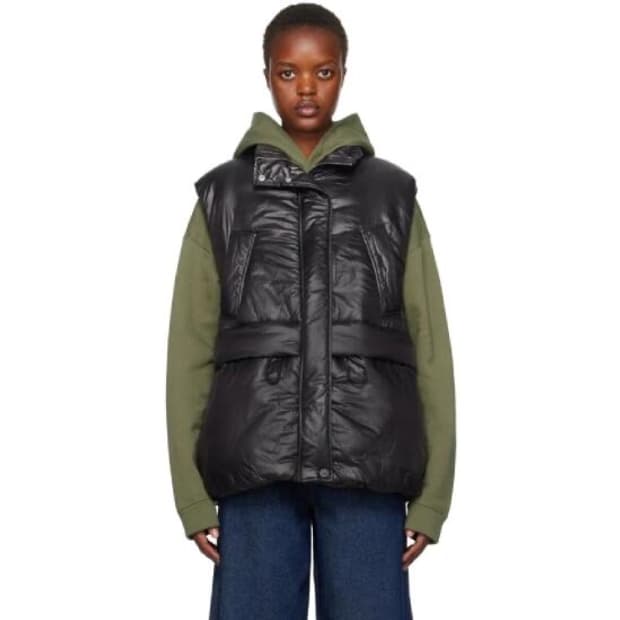 가니 패딩 베스트