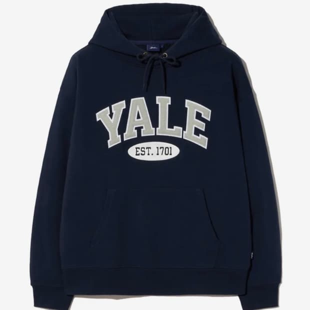 [ws] Yale 예일 투톤 아치 후드티