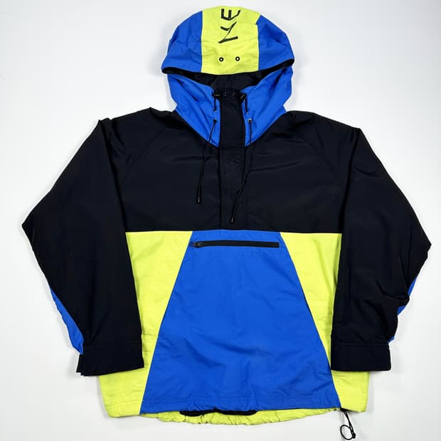 디스이즈네버댓 디네댓 우븐 아노락 형광 실측M