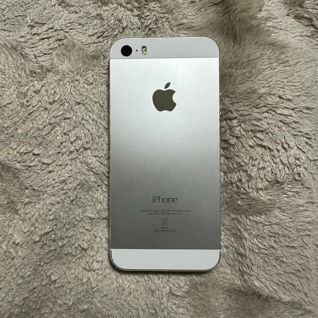 아이폰 5s 실버 순정 SSS급 한국정발