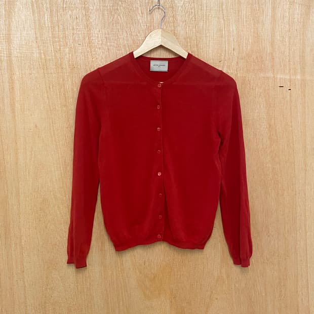UNITED ARROWS collarless cardigan